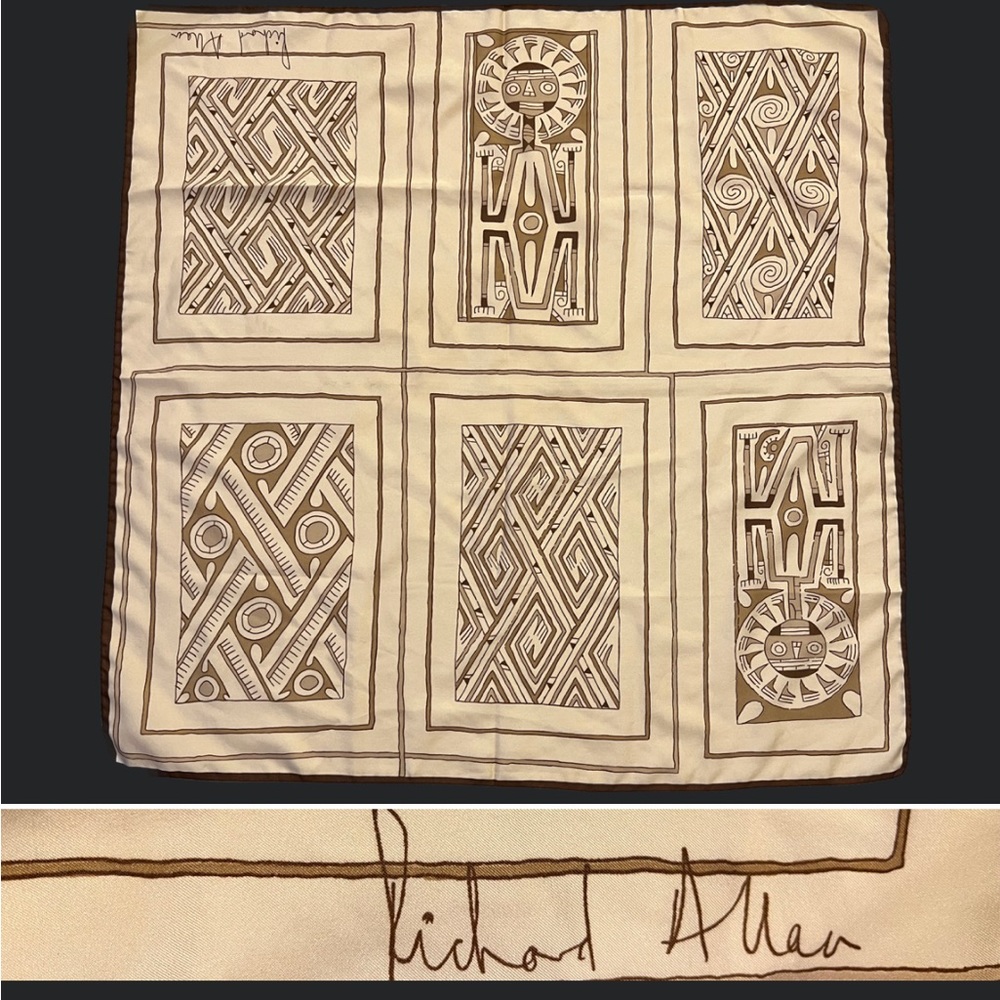 Vintage Richard Allan Scarf